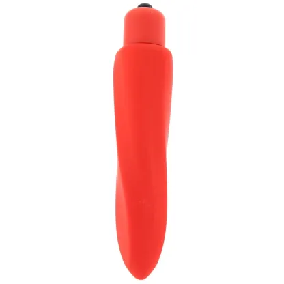 Shots Toys  Luminous Myra Silicone Bullet Vibe in Red-Seduce Mart