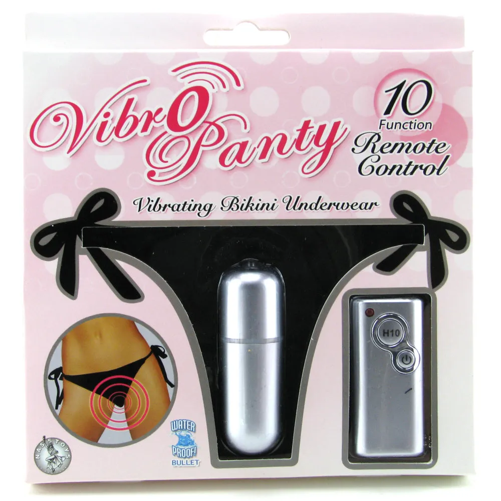 Nasstoys  VibrO 10 Function Panty in Black-Seduce Mart