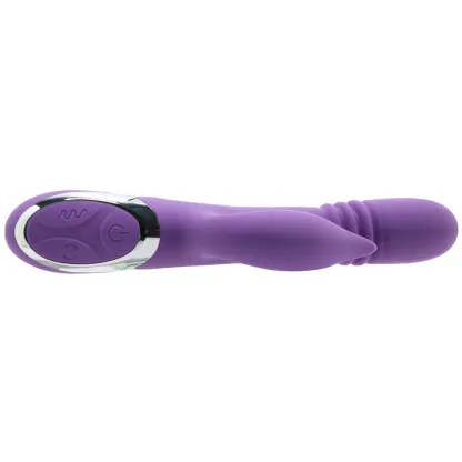 CalExotics  Enchanted Kisser Thrusting Rabbit Vibe in Purple-Seduce Mart
