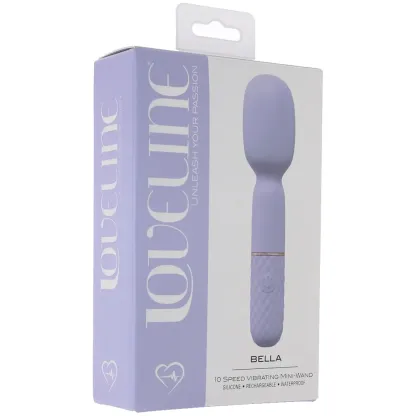 Shots Toys  Loveline Bella Mini Wand Vibe-Seduce Mart