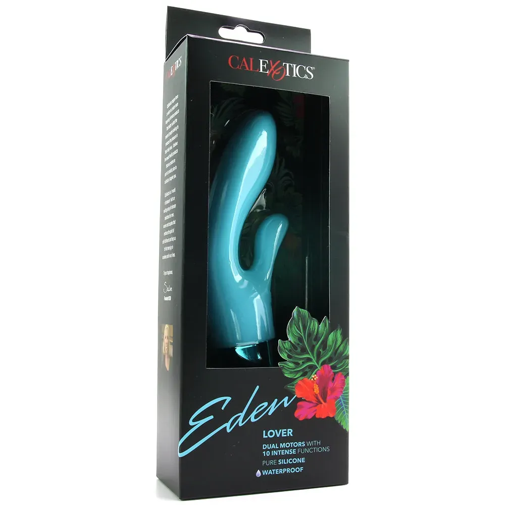 CalExotics  Eden Lover 10 Function Silicone Rabbit Vibe-Seduce Mart