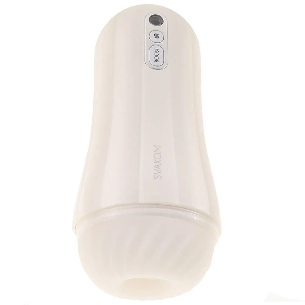Svakom  Robin Vibrating Masturbator in White