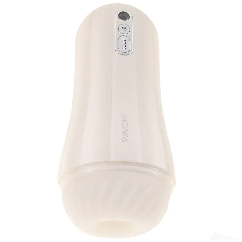 Svakom  Robin Vibrating Masturbator in White