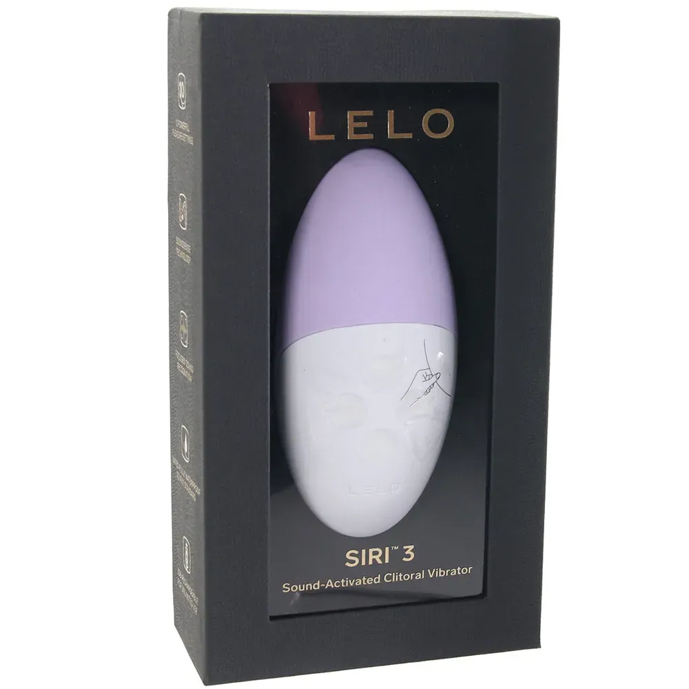 Lelo  Lelo Siri 3 Sound Activated Clitoral Vibe-Seduce Mart