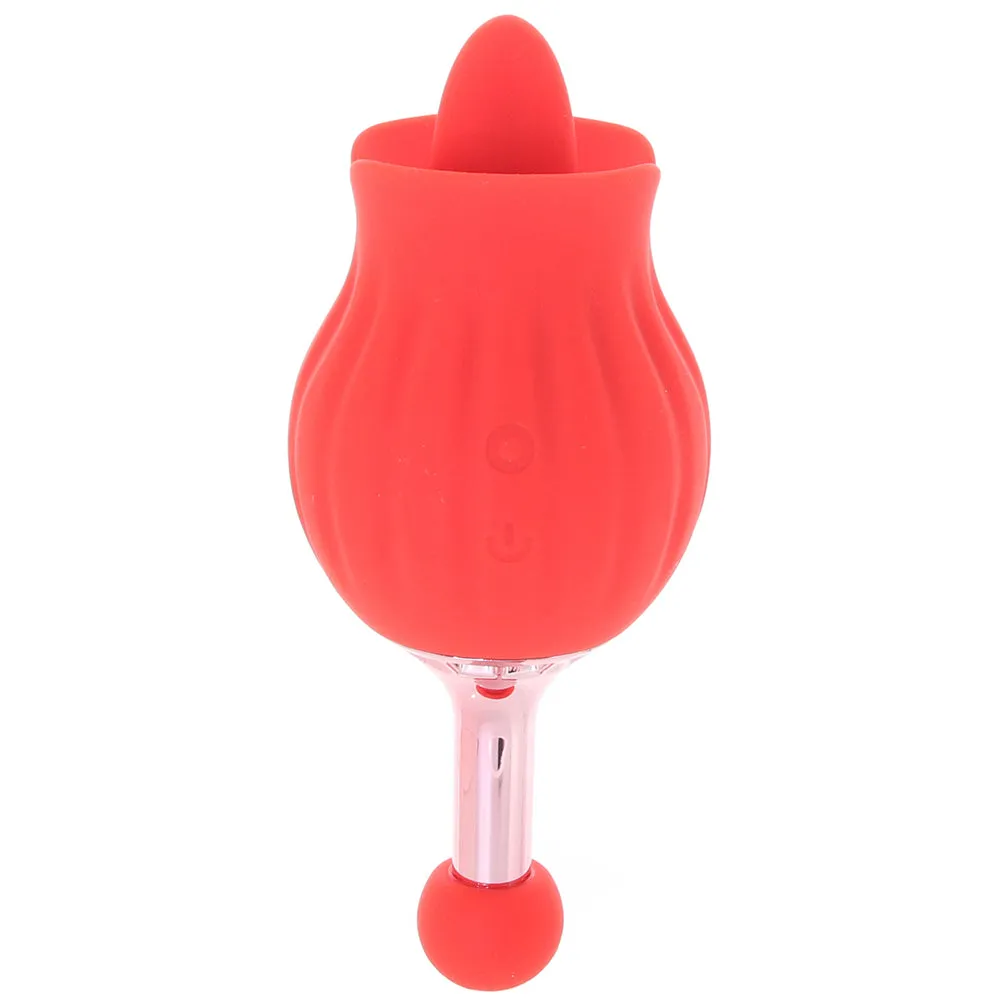 Nasstoys  Clit-Tastic Rose Bud Dual Massager Vibe-Seduce Mart