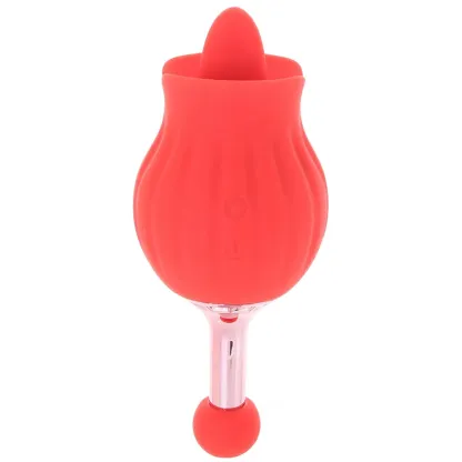 Nasstoys  Clit-Tastic Rose Bud Dual Massager Vibe-Seduce Mart