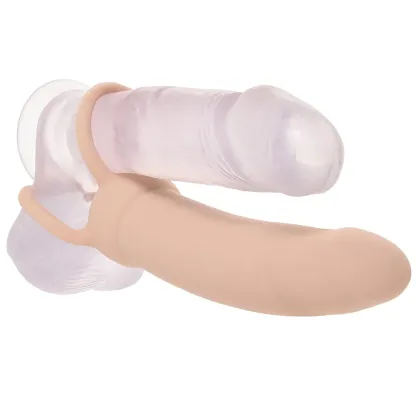 CalExotics  Performance Maxx Thick Dual Penetrator in Light-Seduce Mart