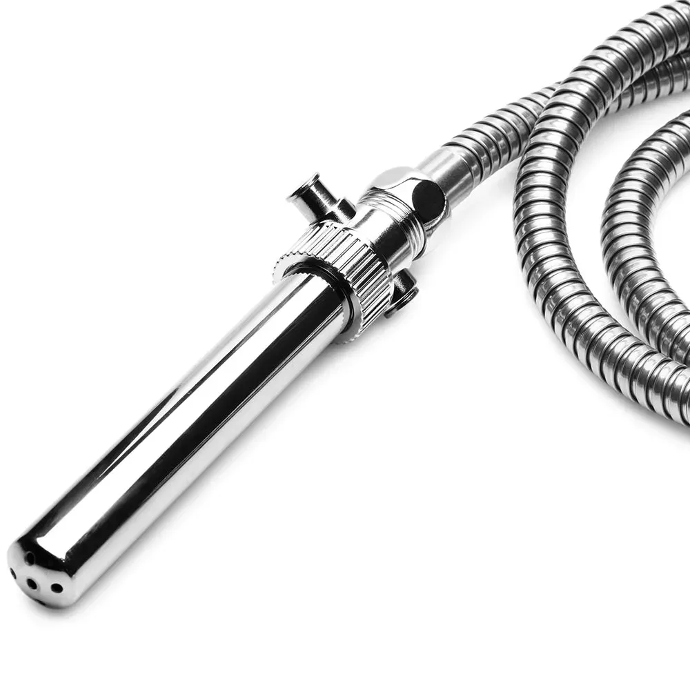 XR Brands  Clean Stream Enema Nozzle with Easy-Push Valve