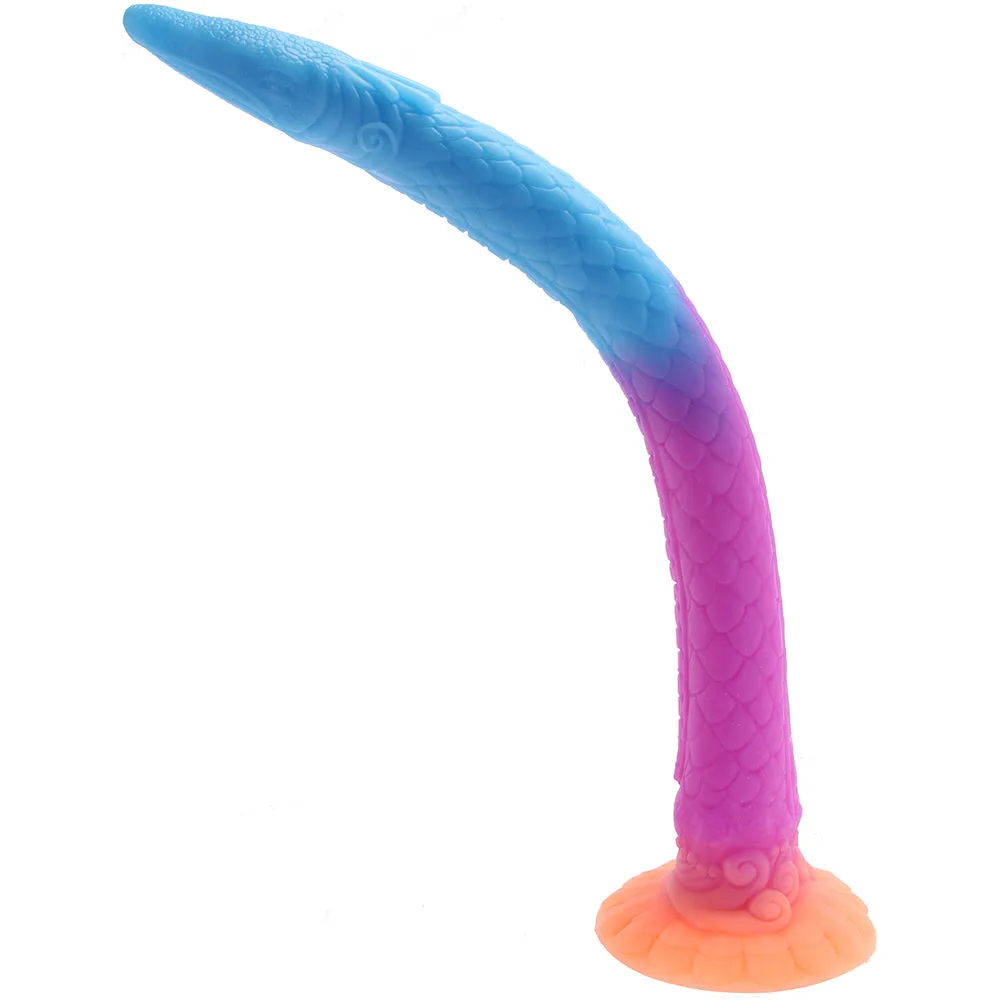 XR Brands  Creature Cocks Makara Glow in the Dark Snake Dildo