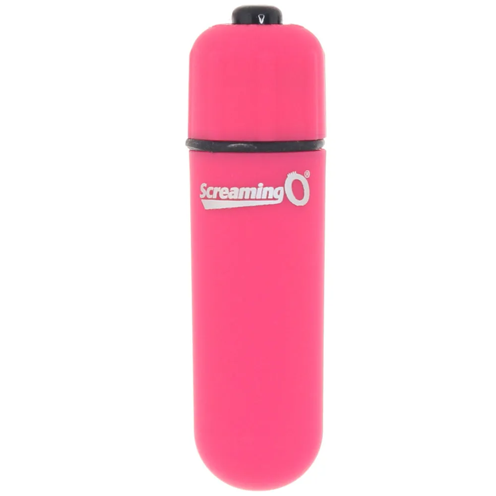 Screaming O  Bullets Treble One Touch Vibe in Strawberry-Seduce Mart