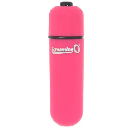 Screaming O  Bullets Treble One Touch Vibe in Strawberry-Seduce Mart