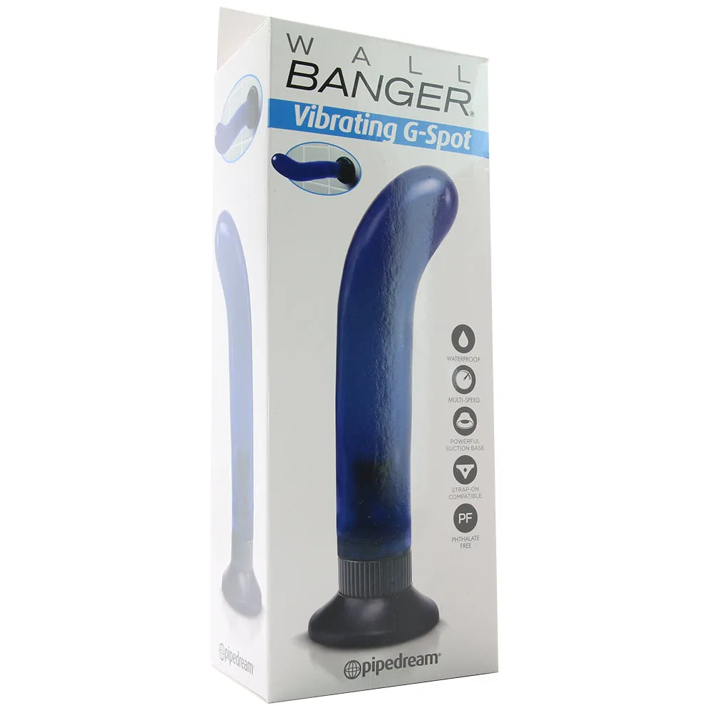 Pipedream  Waterproof Wall Bangers G-Spot Vibe in Blue-Seduce Mart