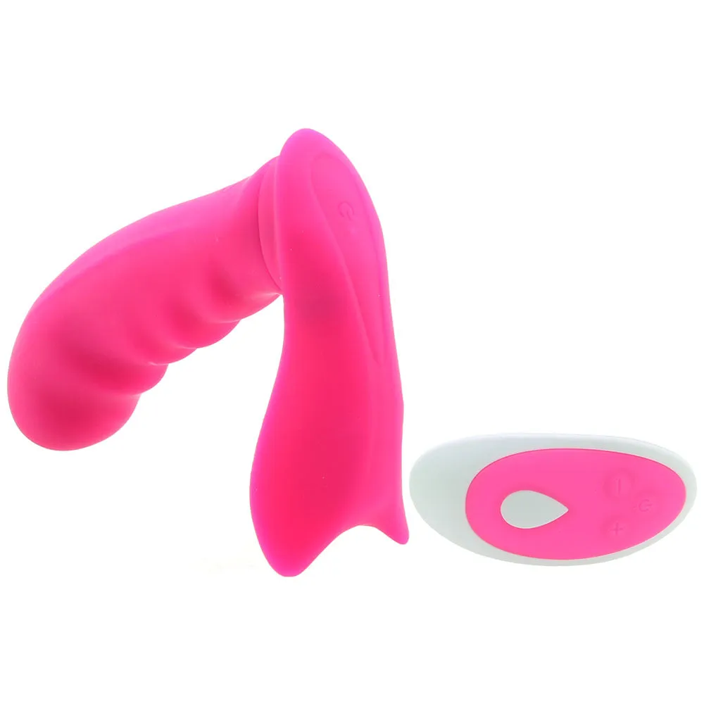 Deeva  OMG Plaisir Wearable Clitoral &amp; G-spot Vibe in Pink