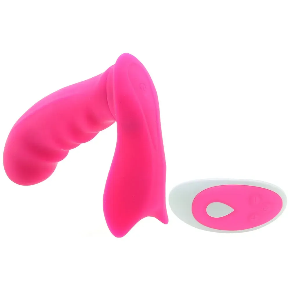 Deeva  OMG Plaisir Wearable Clitoral &amp; G-spot Vibe in Pink
