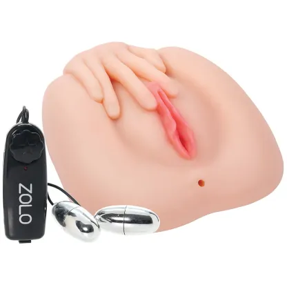 X-Gen  Zolo Spread It Vibrating Pussy And Ass Stroker