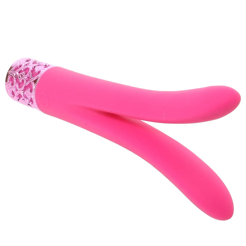 Shots Toys  Royal Gems Dueling Queens Vibe in Pink-Seduce Mart