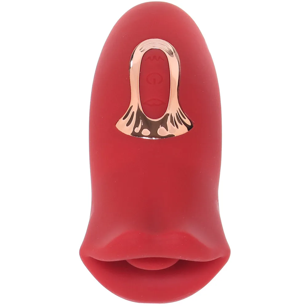 XR Brands  Lickgasm Kiss &amp; Tell Dual Mini Vibe-Seduce Mart