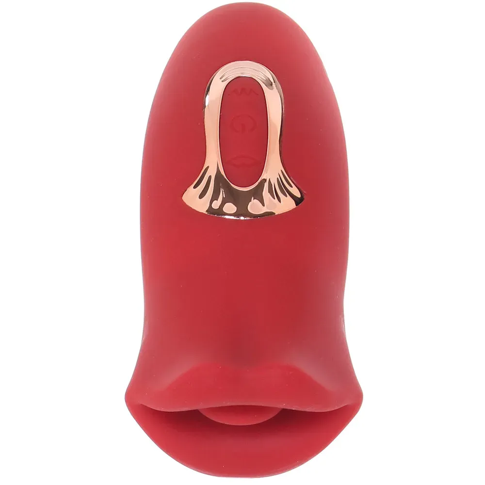 XR Brands  Lickgasm Kiss &amp; Tell Dual Mini Vibe-Seduce Mart