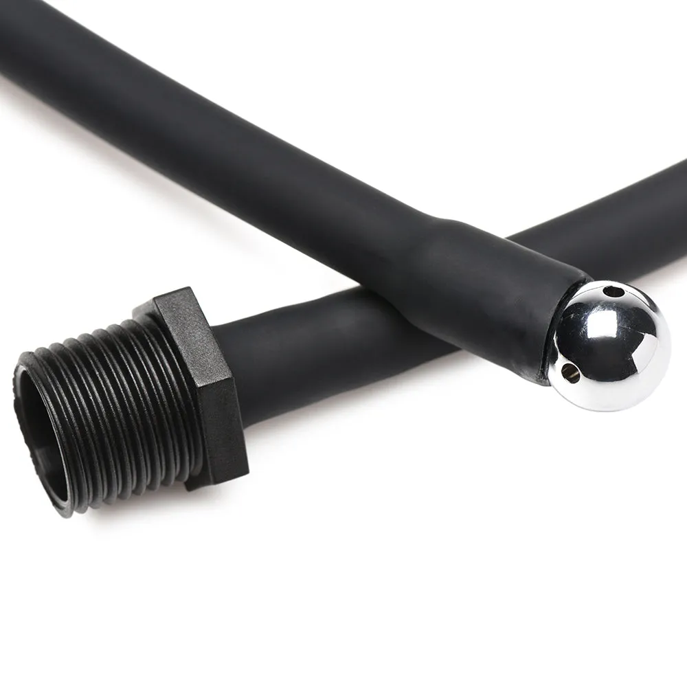 XR Brands  Clean Stream Premium Silicone Hose in 3.3'/1m