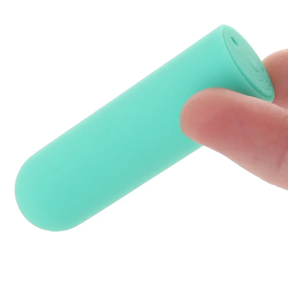 CalExotics  Turbo Buzz Rounded Mini Bullet Vibe in Green-Seduce Mart