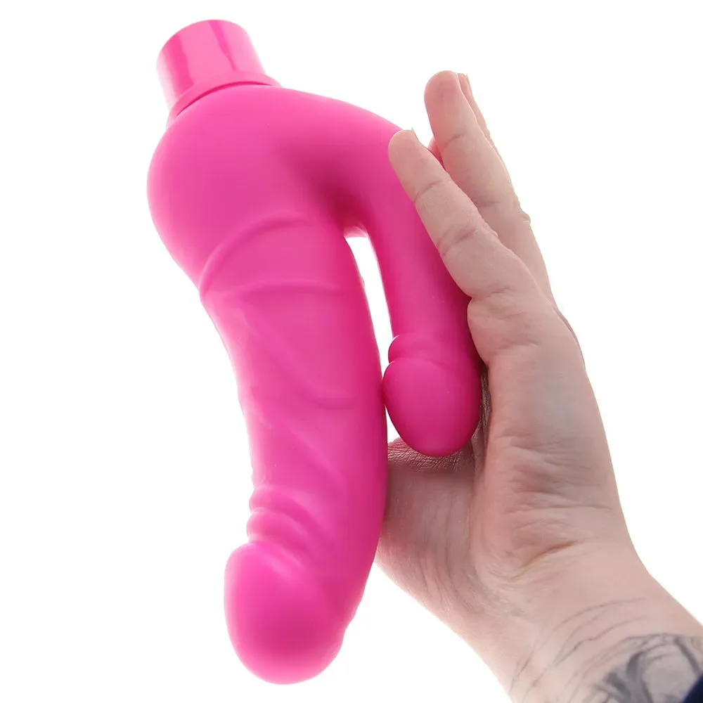CalExotics  Power Stud Rechargeable Over &amp; Under Vibe in Pink-Seduce Mart