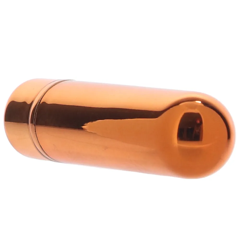 Blush  Kool Vibes Rechargeable Mini Bullet in Tangerine-Seduce Mart