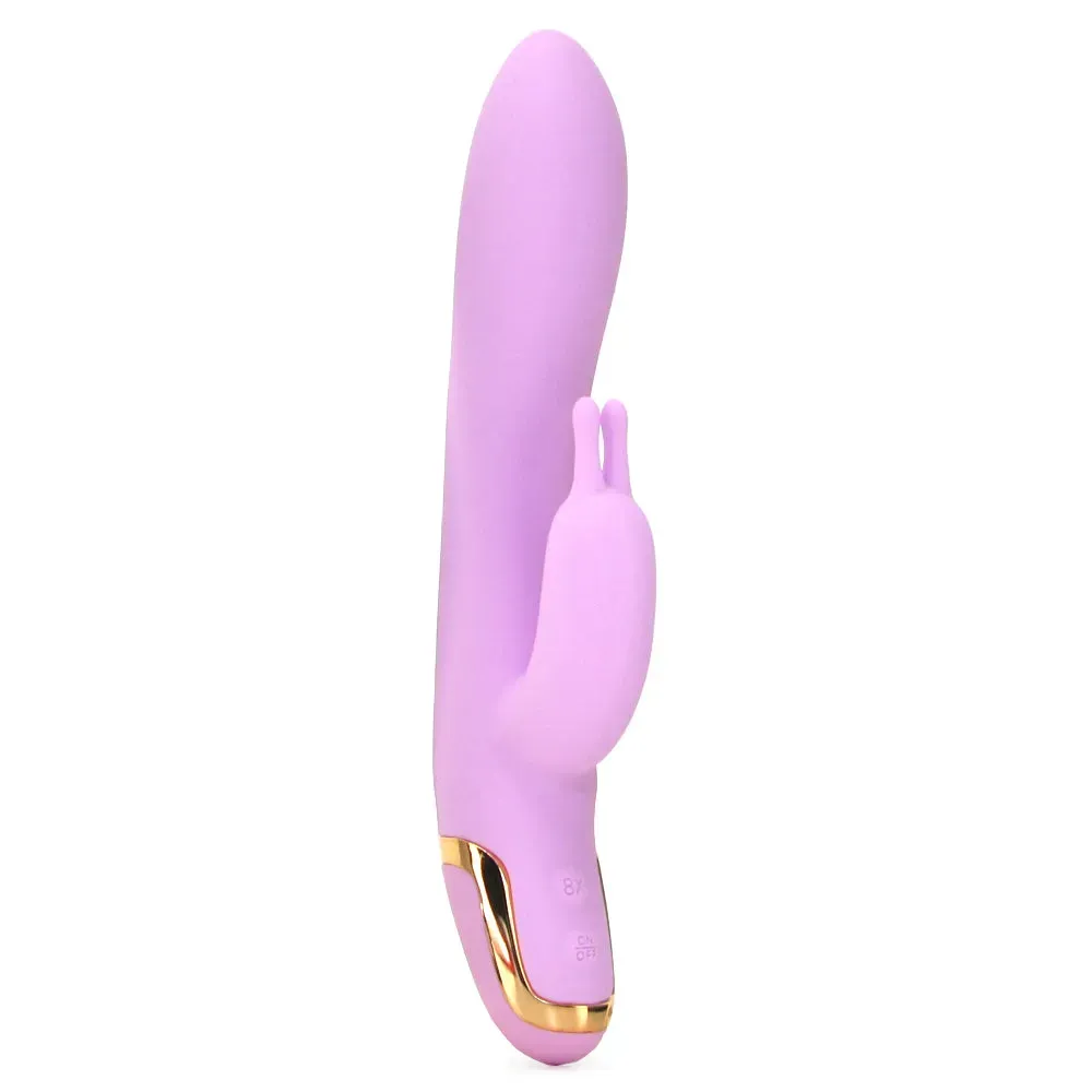 CalExotics  Entice Isabella Silicone Rabbit Vibe in Pink-Seduce Mart