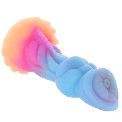 XR Brands  Creature Cocks Aqua-Cock Glow-in-the-Dark Dildo