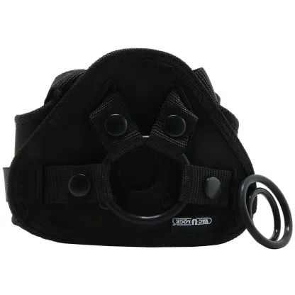 Doc Johnson  ULTRASKYN Vac-U-Lock Harness Set in Chocolate