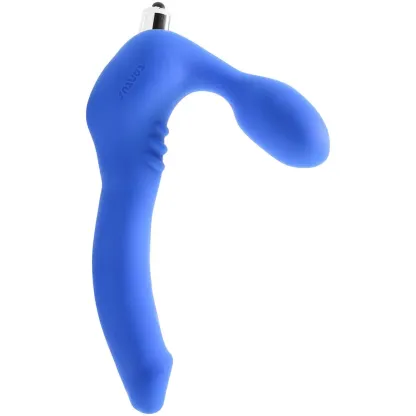 Tantus  Strapless Slim Silicone Double Dildo in Blue-Seduce Mart