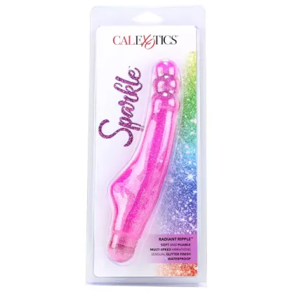 CalExotics  Sparkle Radiant Ripple Vibe in Purple-Seduce Mart