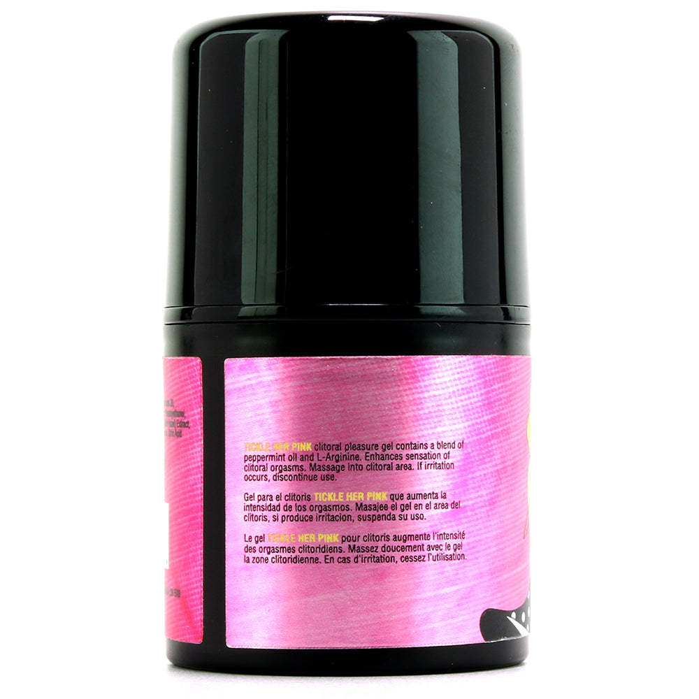Tickle Her Pink Clitoral Pleasure Gel Pump in 1oz/30ml