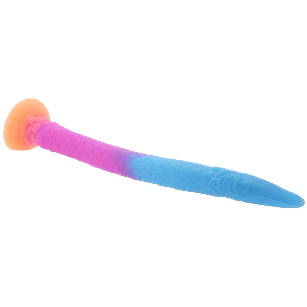 XR Brands  Creature Cocks Makara Glow in the Dark Snake Dildo