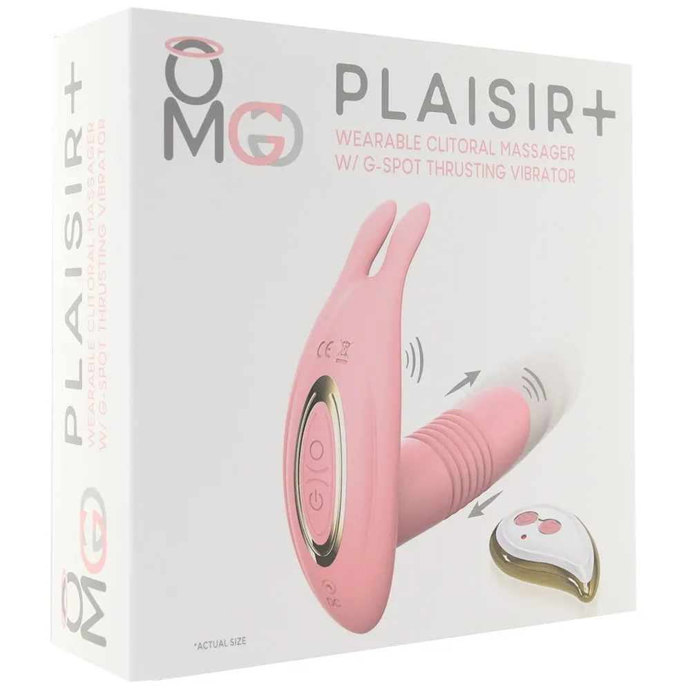 OMG Plaisir+ Wearable Thrusting Clitoral &amp; G-spot Vibe