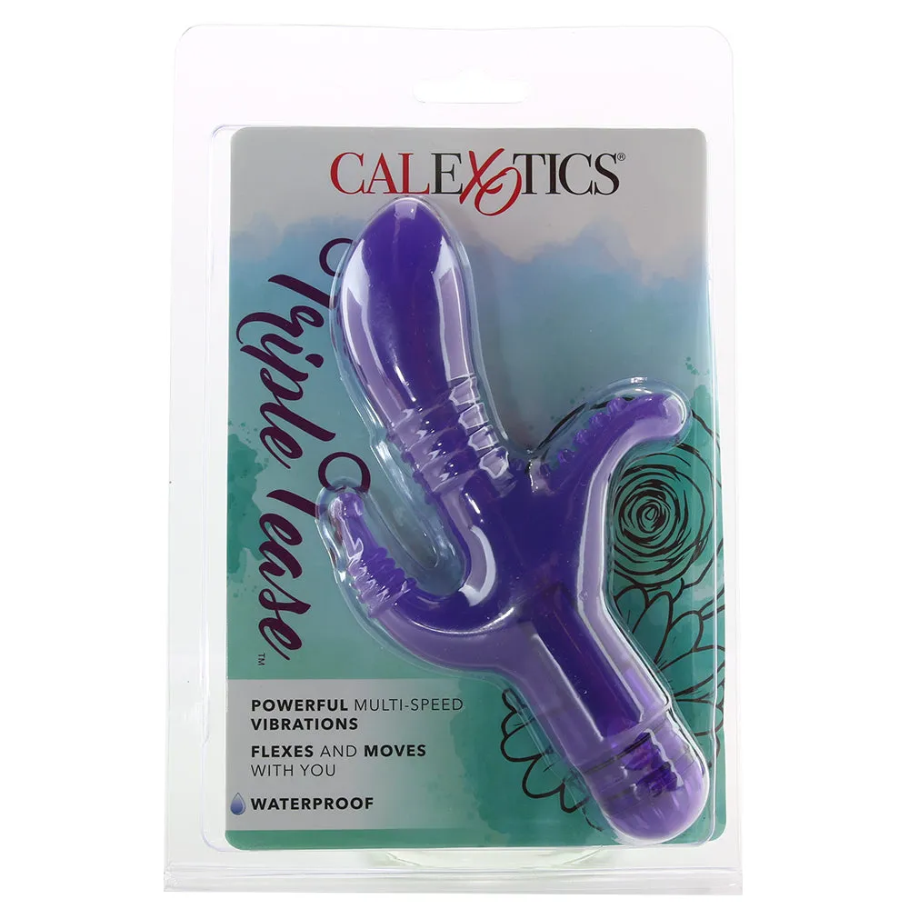 CalExotics  Triple Tease Vibe in Purple-Seduce Mart