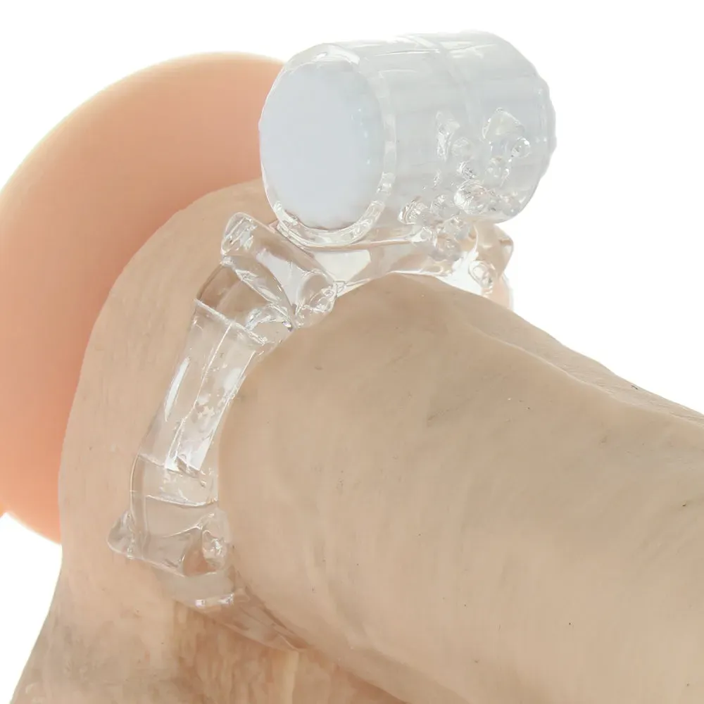 Screaming O  BigO Rechargeable Vibe Ring in Clear-Seduce Mart