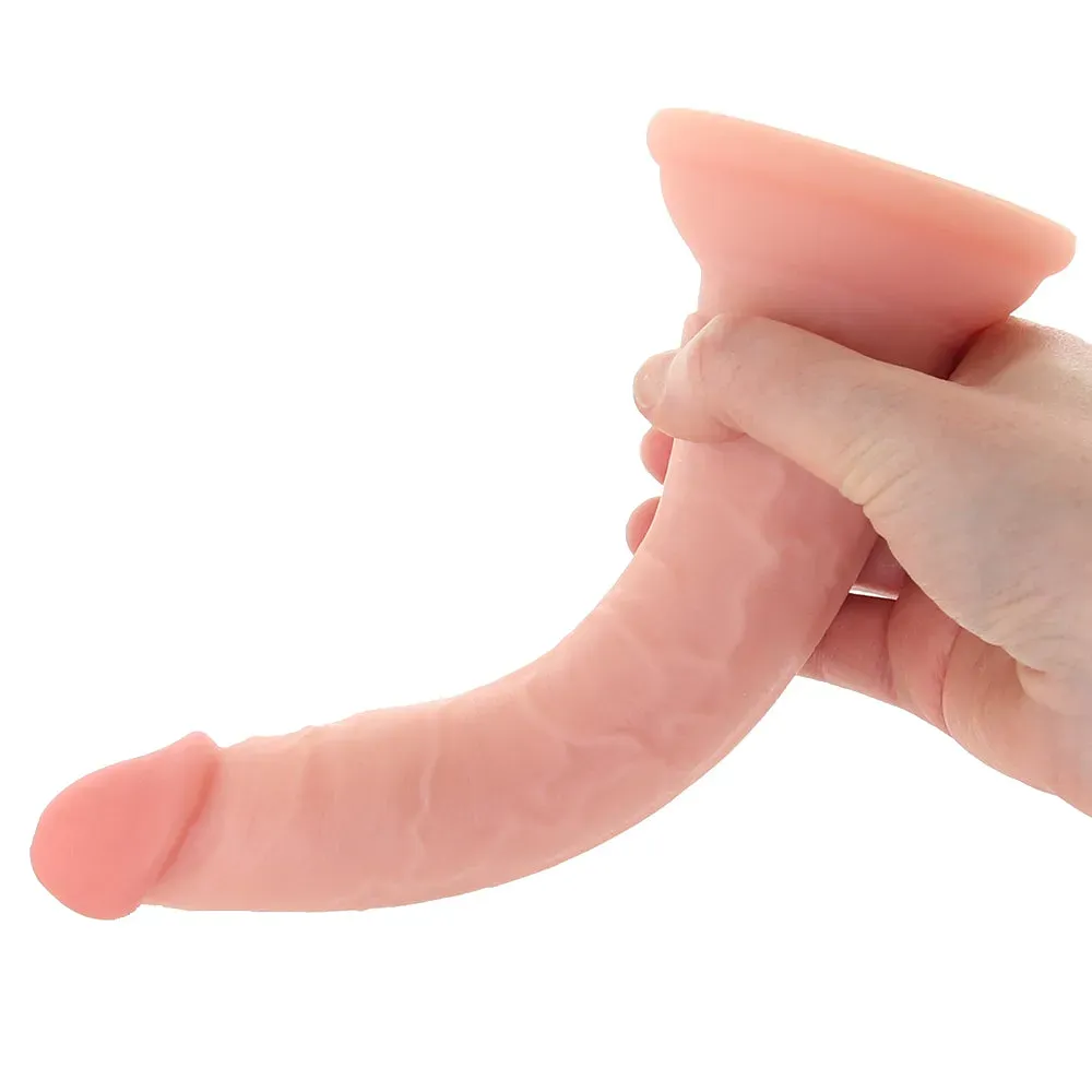 Pipedream  King Cock 7 Inch Dual Density Silicone Vibe in Light-Seduce Mart