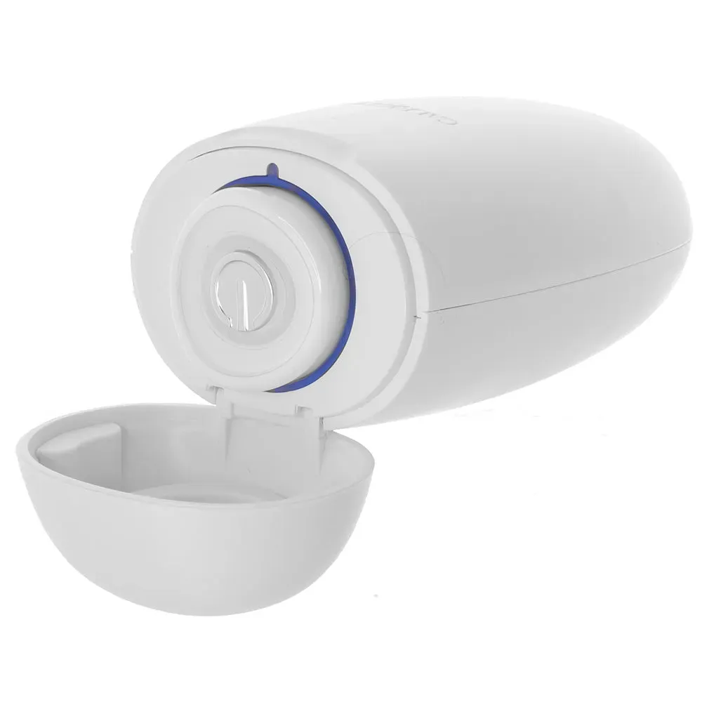 CalExotics  My Pod Travel Vibe with UV Sanitizer in White-Seduce Mart