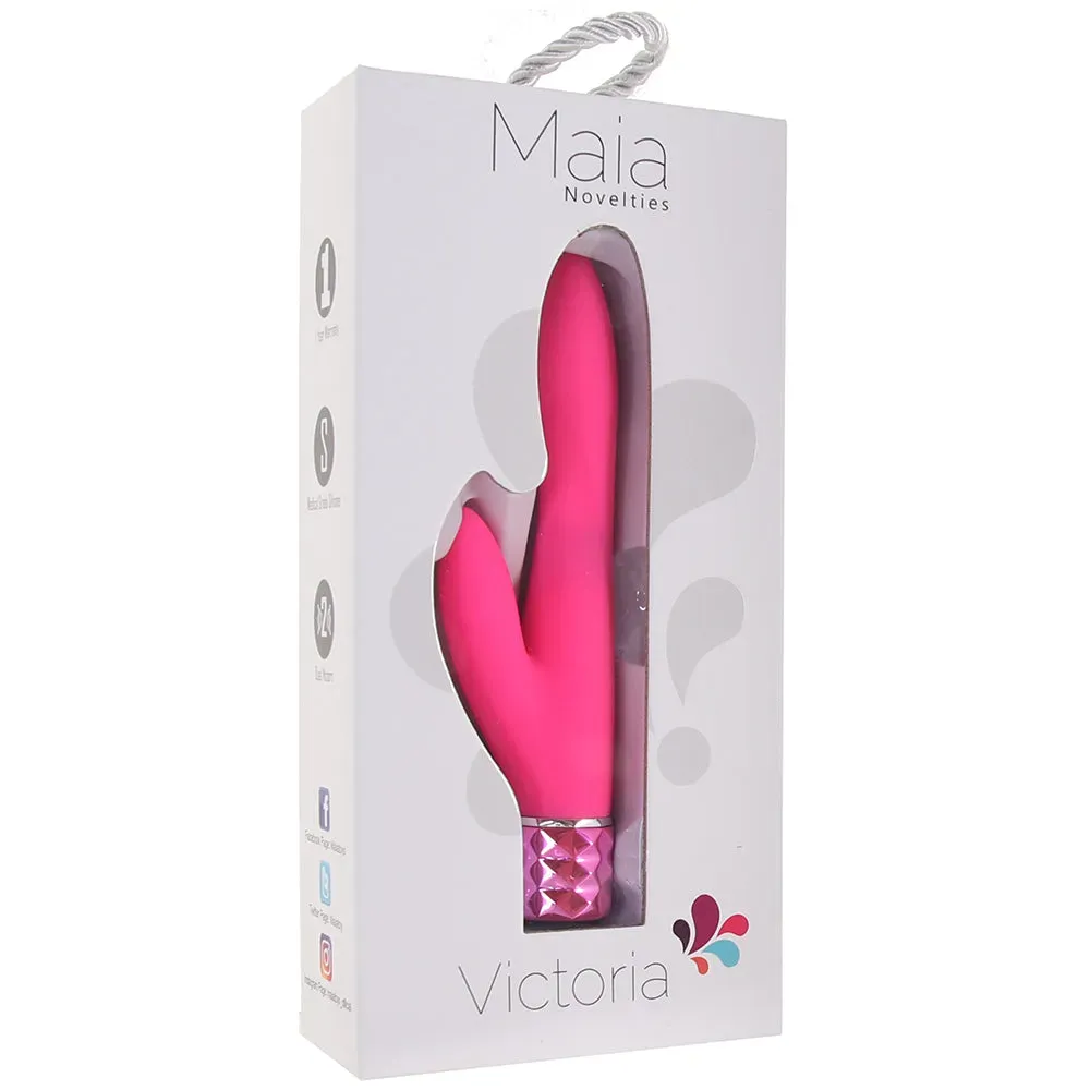 Maia  Victoria Mini Rabbit Vibe in Neon Pink-Seduce Mart