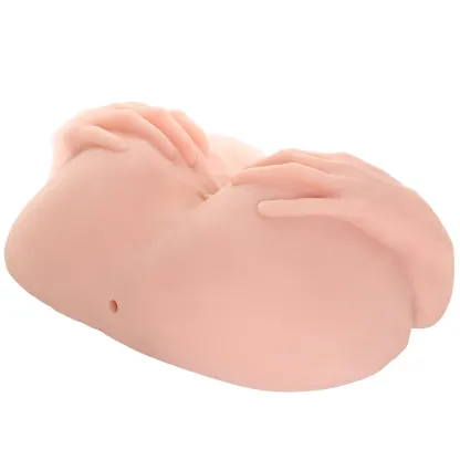 X-Gen  Zolo Vibrating Spread Wide Pussy &amp; Ass Masturbator