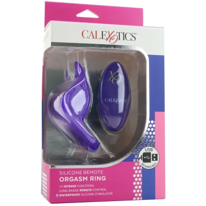 CalExotics  Silicone Remote Orgasm Vibrating Cock Ring-Seduce Mart