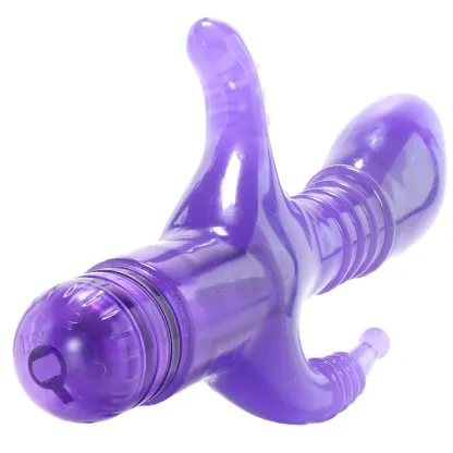 CalExotics  Triple Tease Vibe in Purple-Seduce Mart