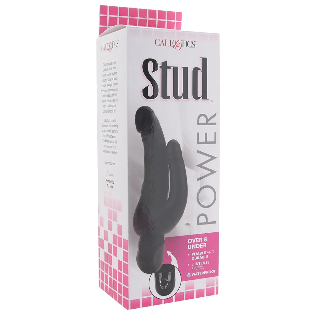 CalExotics  Over &amp; Under Power Stud Vibe in Black-Seduce Mart