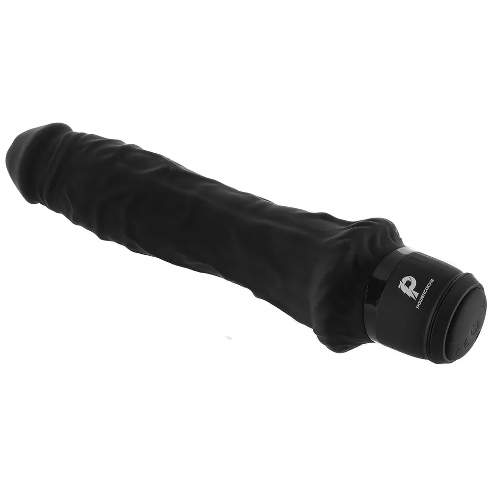 Electric Eel  PowerCock 8 Inch Girthy Realistic Vibe in Black-Seduce Mart