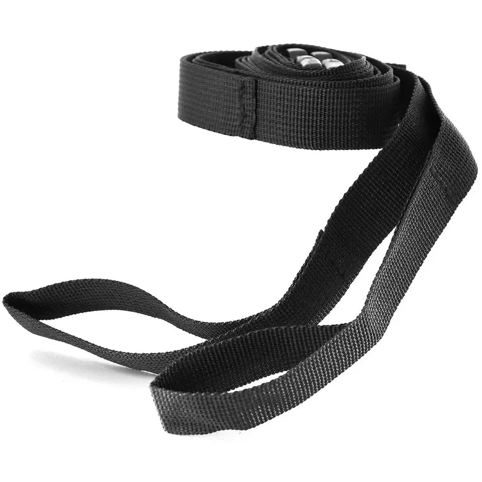 Black &amp; White Bed Post Bindings Restraint Kit