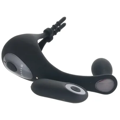 Evolved Novelties  Gender X Back It Up Remote Plug and Ring Vibe-Seduce Mart