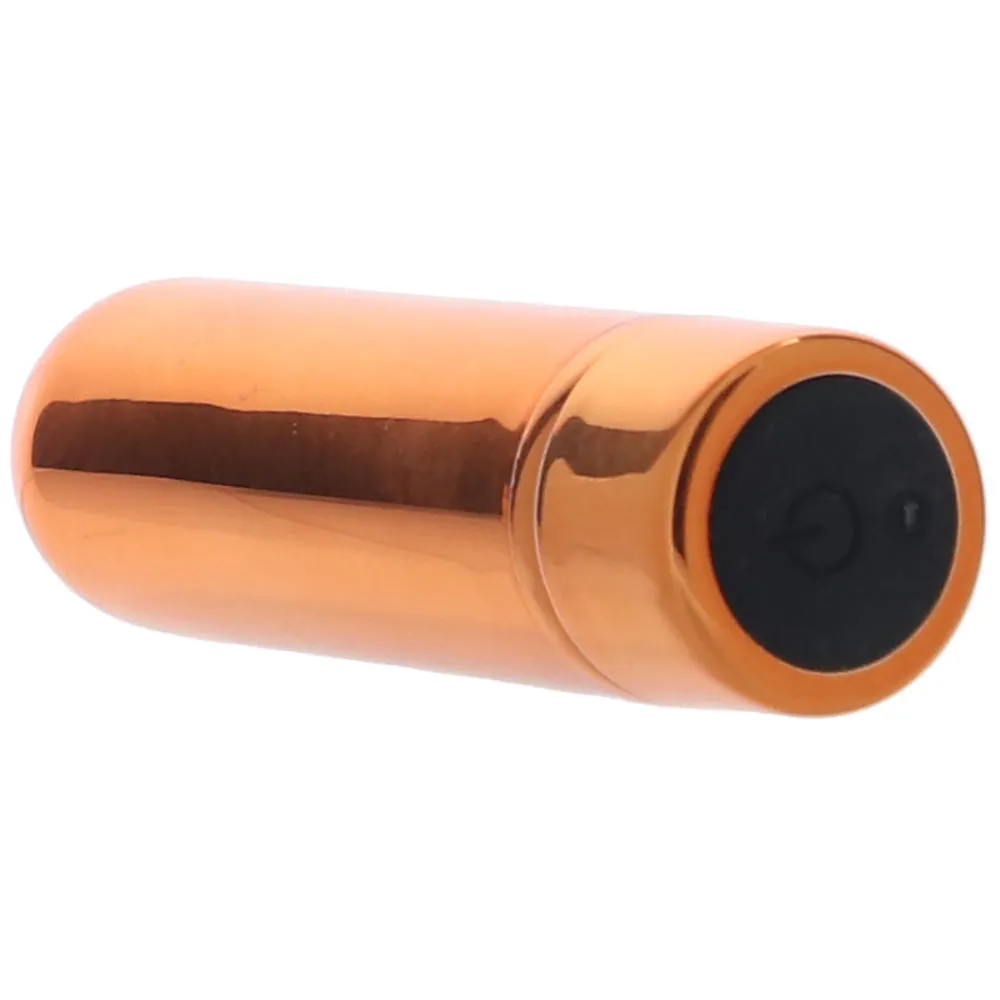 Blush  Kool Vibes Rechargeable Mini Bullet in Tangerine-Seduce Mart