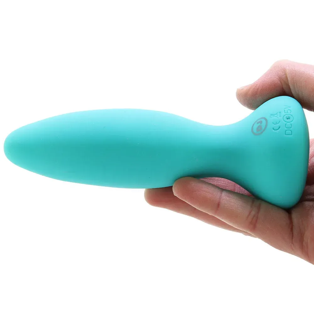 Doc Johnson  A-Play Adventurous Thrust Remote Butt Plug in Teal-Seduce Mart