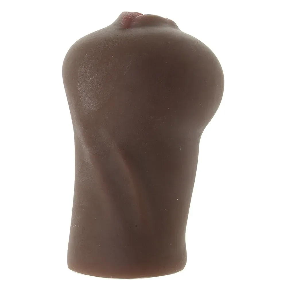 CalExotics  Stroke It Anatomical Mouth Stroker in Brown