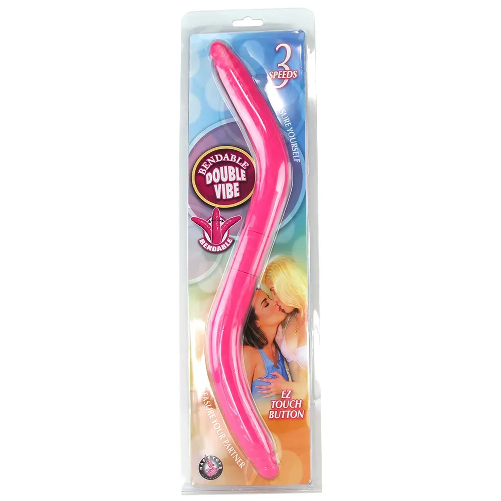 Nasstoys  Bendable Double Vibe in Pink-Seduce Mart